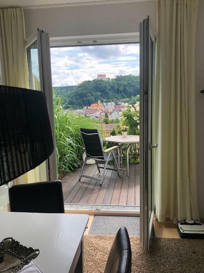 Ferienwohnung Burgenblick Mit Blick Auf Riedenburg Dış mekan fotoğraf